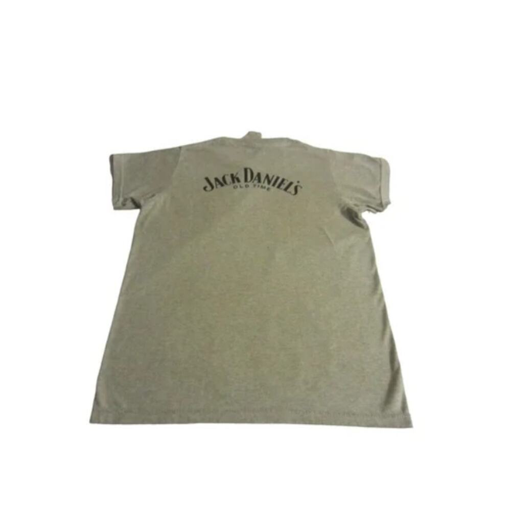 Jack Daniel’s Tennessee Whiskey Graphic Tee Gray Vintage Style T-Shirt Size S - Picture 7 of 7